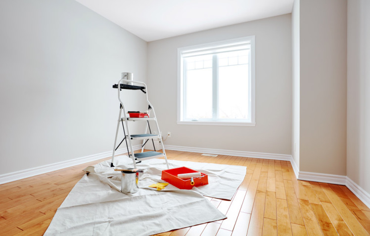 ۱۵ قدم تا رنگ کردن حرفه ای دیوار خانه