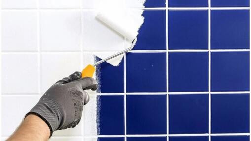 رنگ زدن کاشی حمام